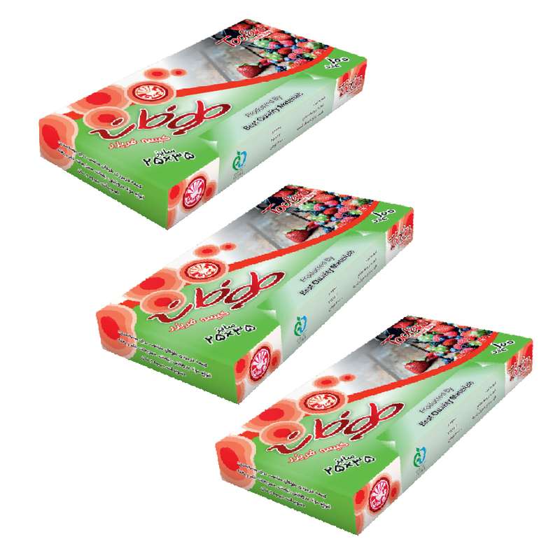 کیسه فریزر طوفان کد x-322 مجموعه سه عددی بسته 100عددی