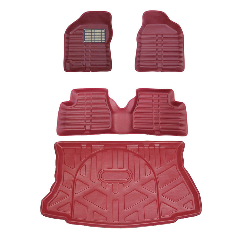 کفپوش سه بعدی خودرو لوکس سهیل مدل LS مناسب برای کوئیک به همراه کفپوش صندوق