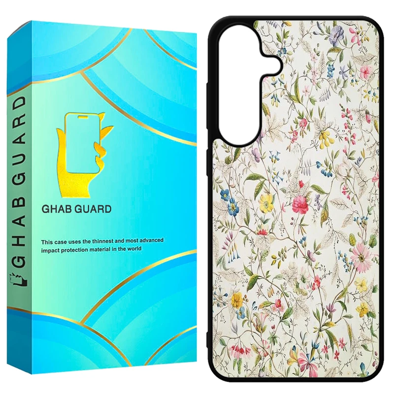 کاور قاب گارد طرح گل مدل GCHPS24 مناسب برای گوشی موبایل سامسونگ Galaxy S24