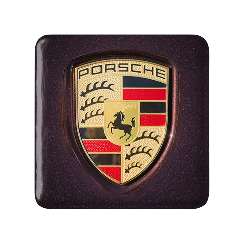 مگنت خندالو طرح پورشه Porsche مدل مربعی کد 30648