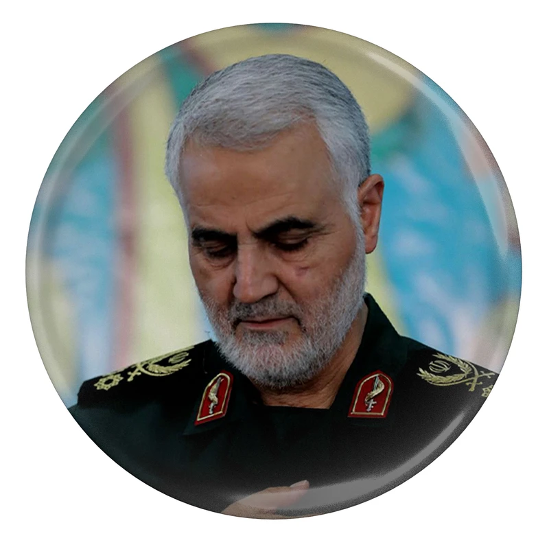 مگنت طرح سپهبد شهید حاج قاسم سلیمانی مدل S12224