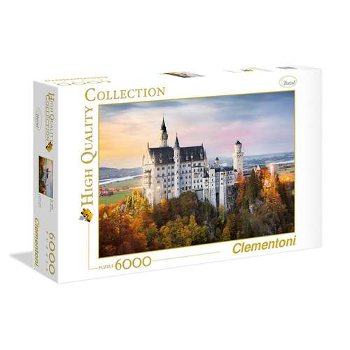 پازل 6000 تکه کلمنتونی مدل قصر افسانه ای نوی‌شوان‌شتاین