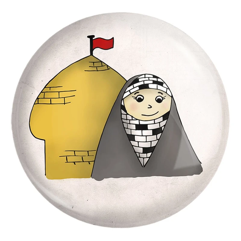 پیکسل خندالو طرح کودکانه محرم و اربعین امام حسین کد 7663 مدل بزرگ
