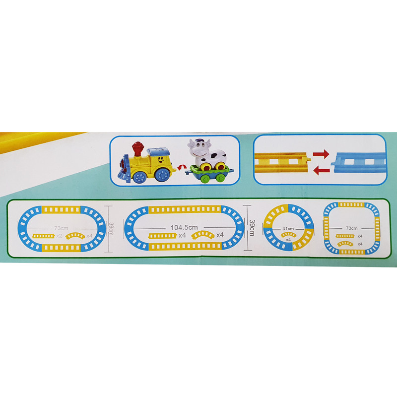 قطار بازی مدل Cartoon train