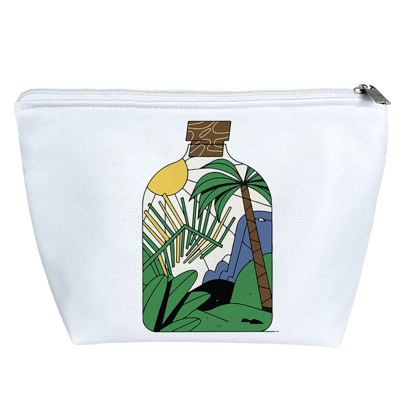 کیف لوازم آرایش دخترانه خندالو مدل جزیره کد 9319