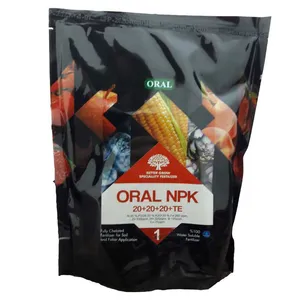 کود کامل تقویتی نیتروژن فسفر پتاسیم اورال مدل NPK 20-20-20 وزن 1 کیلوگرم