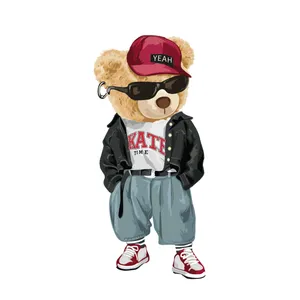 استند تولد مدل خرس با کلاه