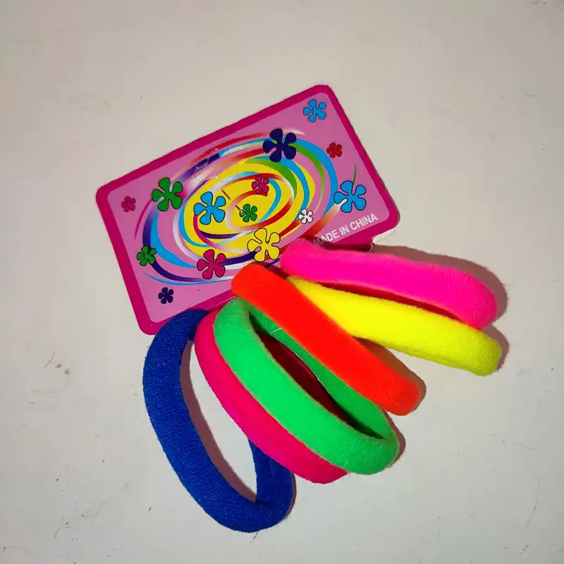 کش مو زنانه مدل حوله ای مجموعه 6 عددی