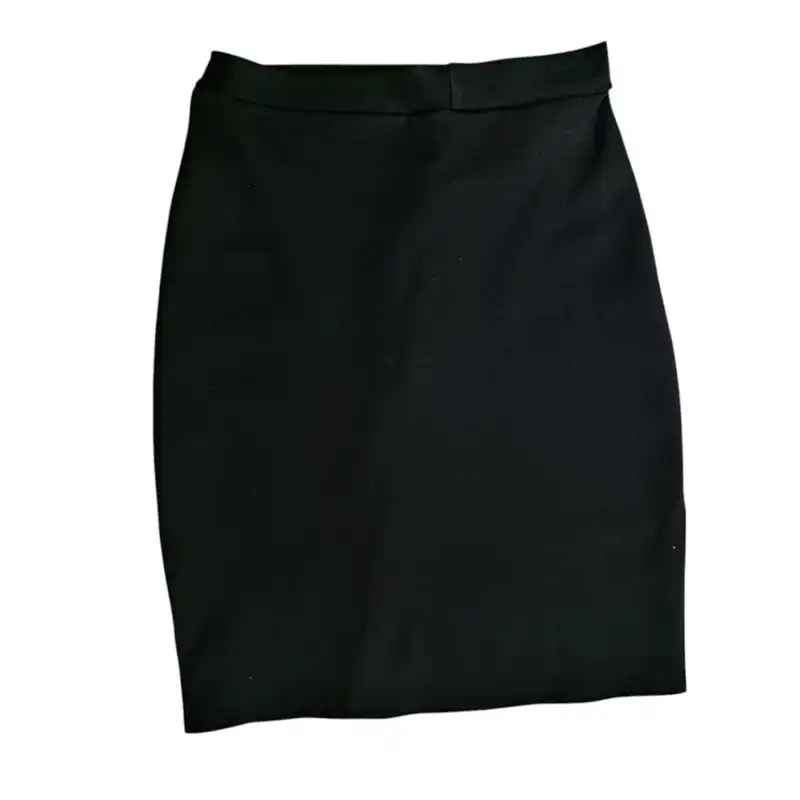 دامن راسته زنانه مدل قیطونی 10275 رنگ مشکی