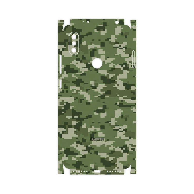 برچسب پوششی ماهوت مدل Army-Green-Pixel-FullSkin مناسب برای گوشی موبایل شیائومی Redmi S2