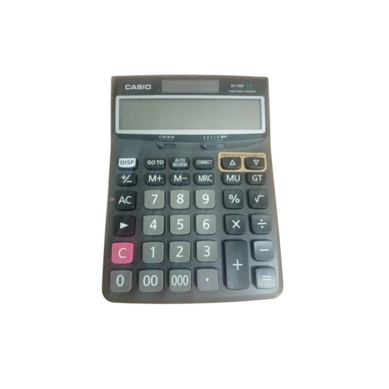 ماشین حساب کاسیو مدل DJ-120 کد PKHT-014-3