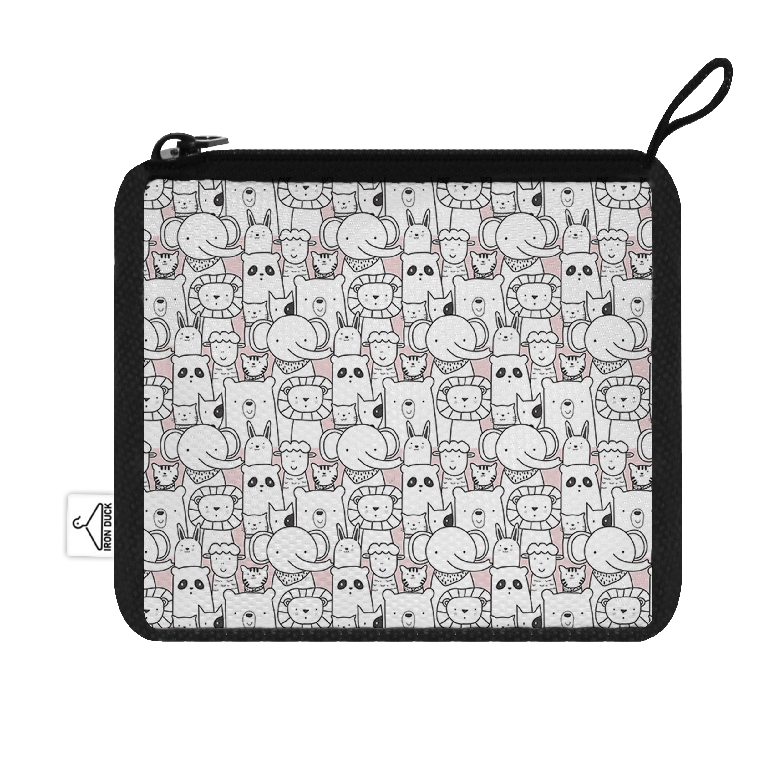 کیف نوار بهداشتی آیرون داک طرح Cute Animals مدل PB06