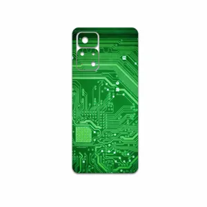 MAHOOT Green-Printed-Circuit-Board Cover Sticker for Xiaomi Poco M4 Pro 5G