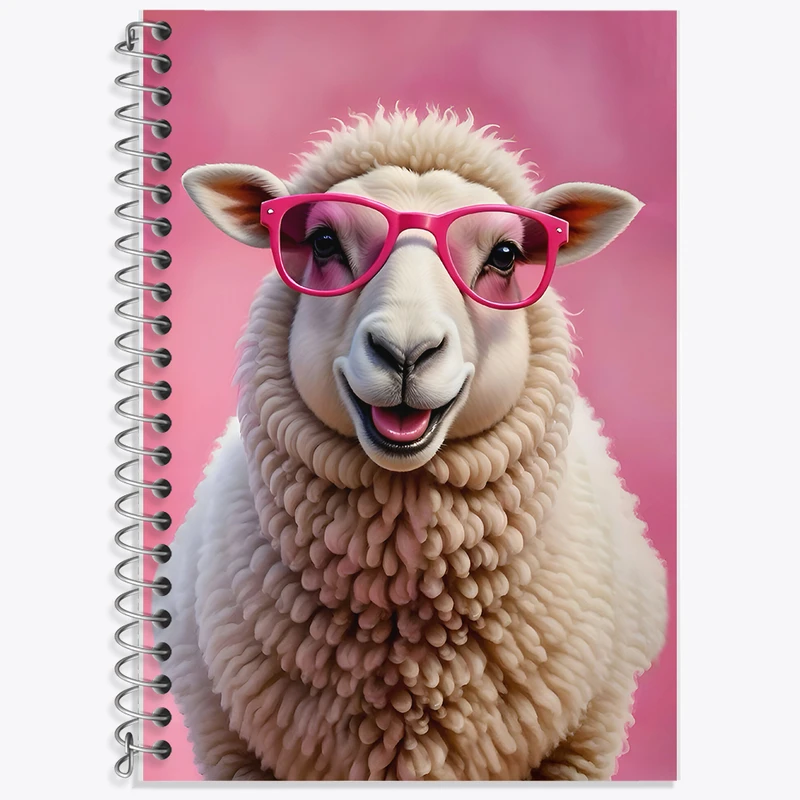 دفتر لغت 50 برگ خندالو طرح گوسفند بامزه کد F6251