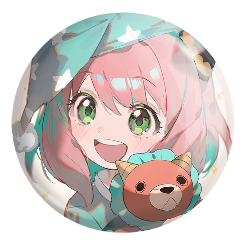 پیکسل خندالو طرح آنیا فورجر انیمه اسپای ایکس فمیلی Spy x Family کد 24199 مدل بزرگ