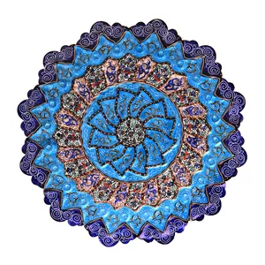 بشقاب میناکاری کد 25-10003