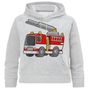 هودی پسرانه کد B 283 ماشین آتشنشانی