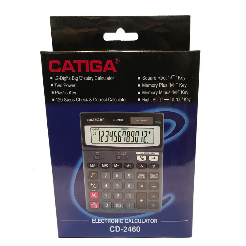 ماشین حساب کاتیگا مدل CD-2460 کد 137735