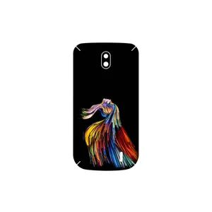 MAHOOT Rainbow Hair Digital Art Cover Sticker for Nokia 1