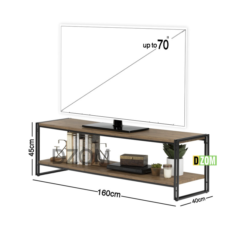 میز تلویزیون دیزم مدل TVS-74J63-160BRN