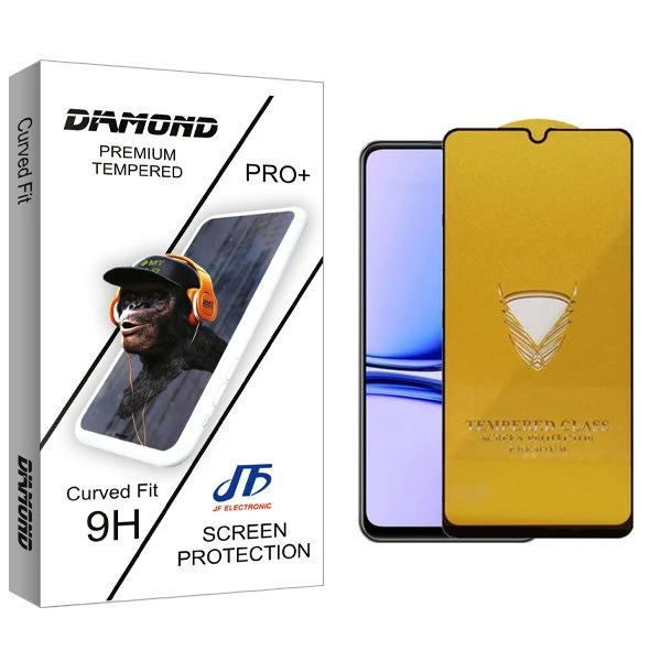 محافظ صفحه نمایش جی اف مدل Diamond OG مناسب برای گوشی موبایل ریلمی C53