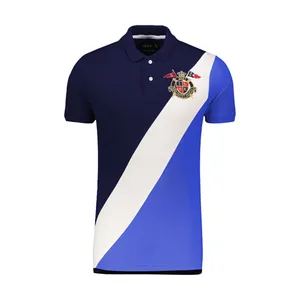 پولوشرت آستین کوتاه مردانه آیبکس مدل 97114 رنگ آبی