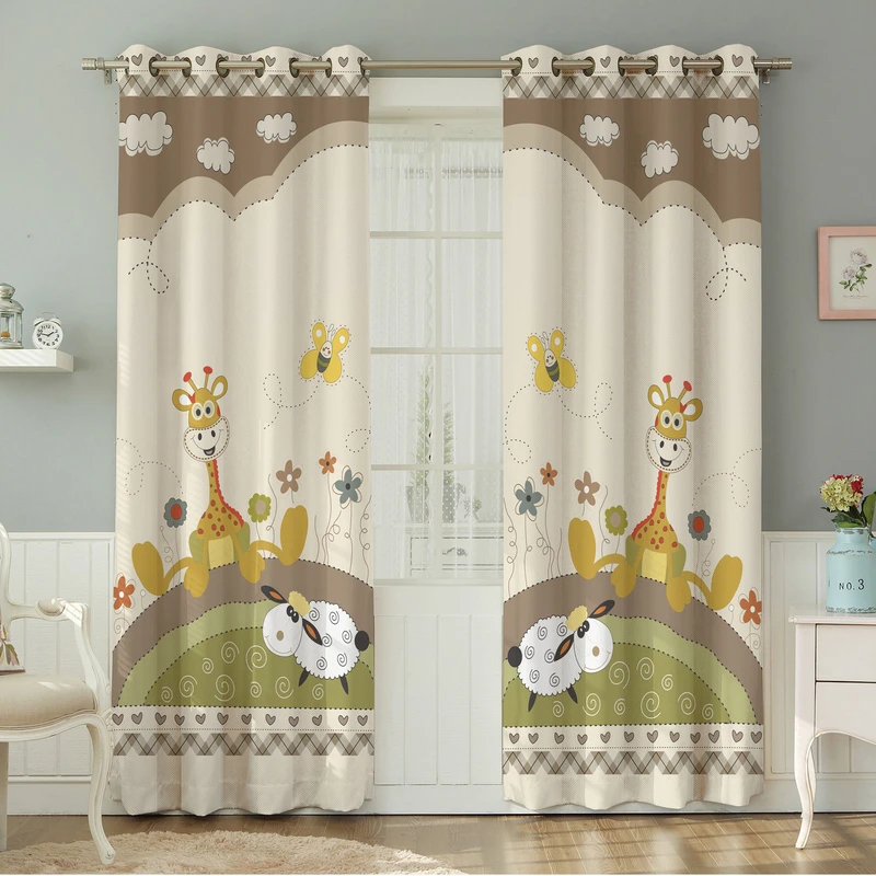 پرده نیروانا طرح مدرن  مدل هازان کد 8025 سایز 140×280 سانتی متر