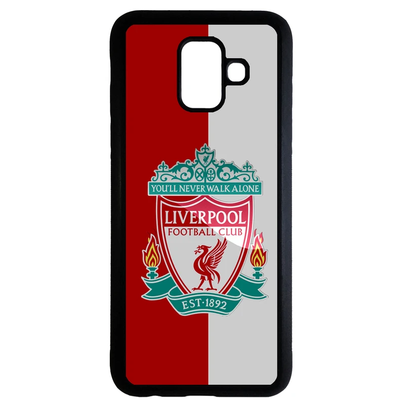 کاور طرح لیورپول کد 9401 مناسب برای گوشی موبایل سامسونگ galaxy a8 2018