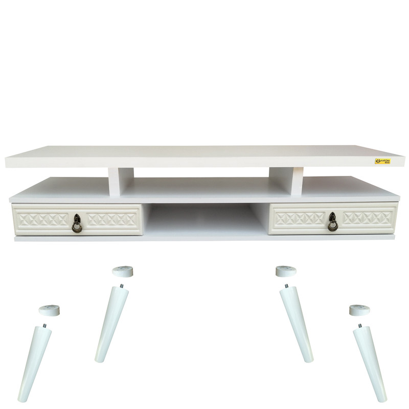 میز تلویزیون کاریزما چوب مدل W.SH.208