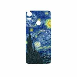 MAHOOT The Starry Night of van Gogh Cover Sticker for HTC Desire 10 Pro