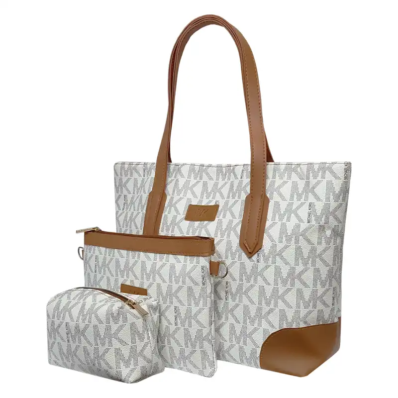 کیف دستی زنانه مدل N633066 مجموعه 3 عددی
