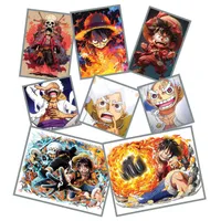 استیکر لپ تاپ طرح وان پیس کد 2081 مجموعه 8 عددی