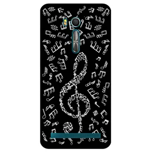 Megafone Musical Note 1370 Cover For Asus Zenfone Go / ZB551KL
