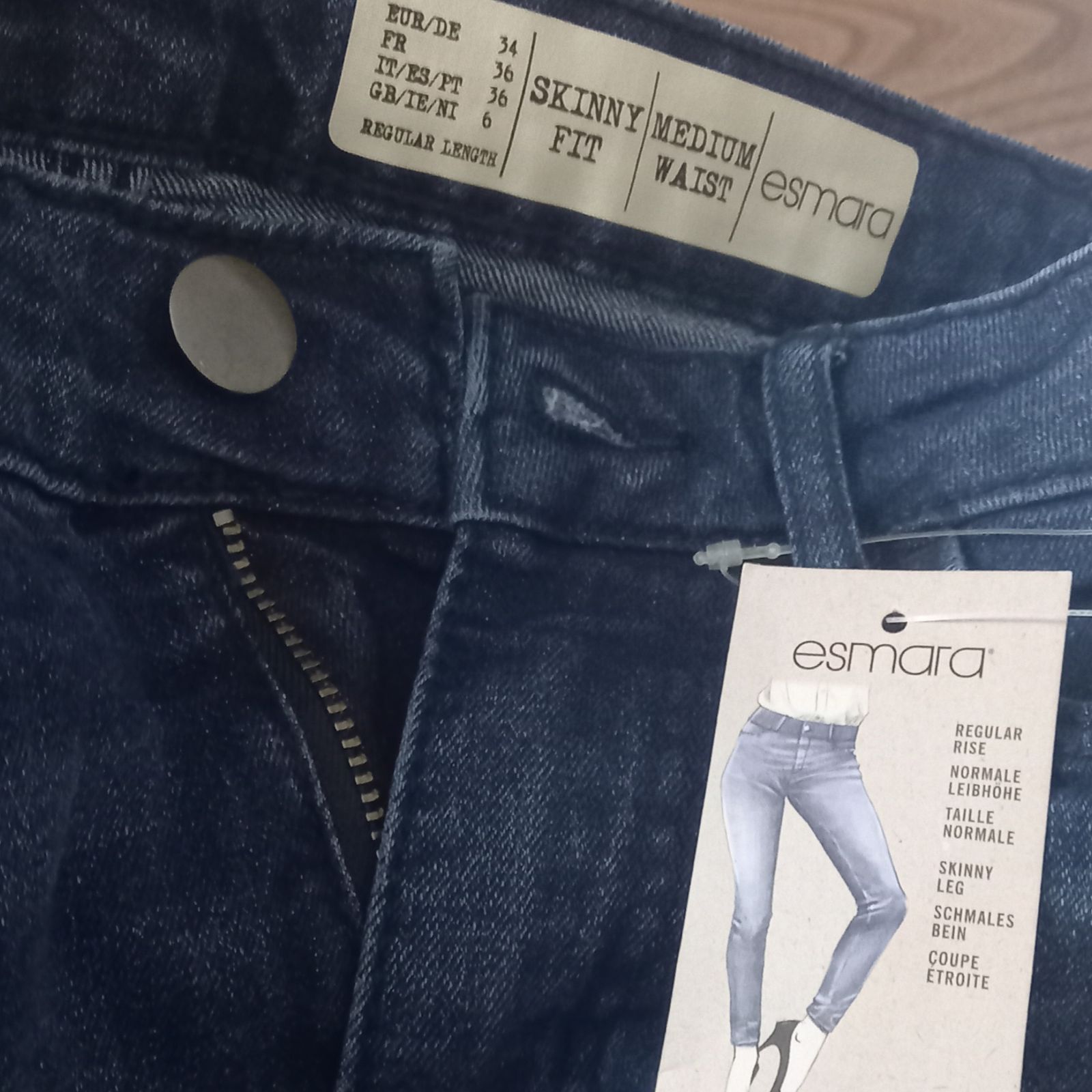 شلوار جین زنانه اسمارا مدل SKINNY FIT34 - - 4