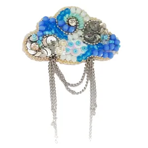 گل سینه مدل ابر بهاری