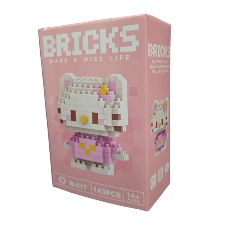 ساختنی 143 تکه جیسی بریکس مدل کیتی کد W-017