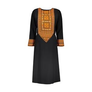 مانتو زنانه مدل سوزن دوزی بلوچی