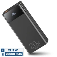 پاوربانک 22.5 وات ریمکس مدل RPP-450 22.5W ظرفیت 20000 میلی آمپر ساعت