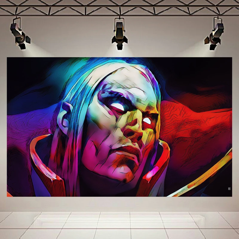 تابلو شاسی طرح گیم مدل Dota 2 Invoker کد AR554