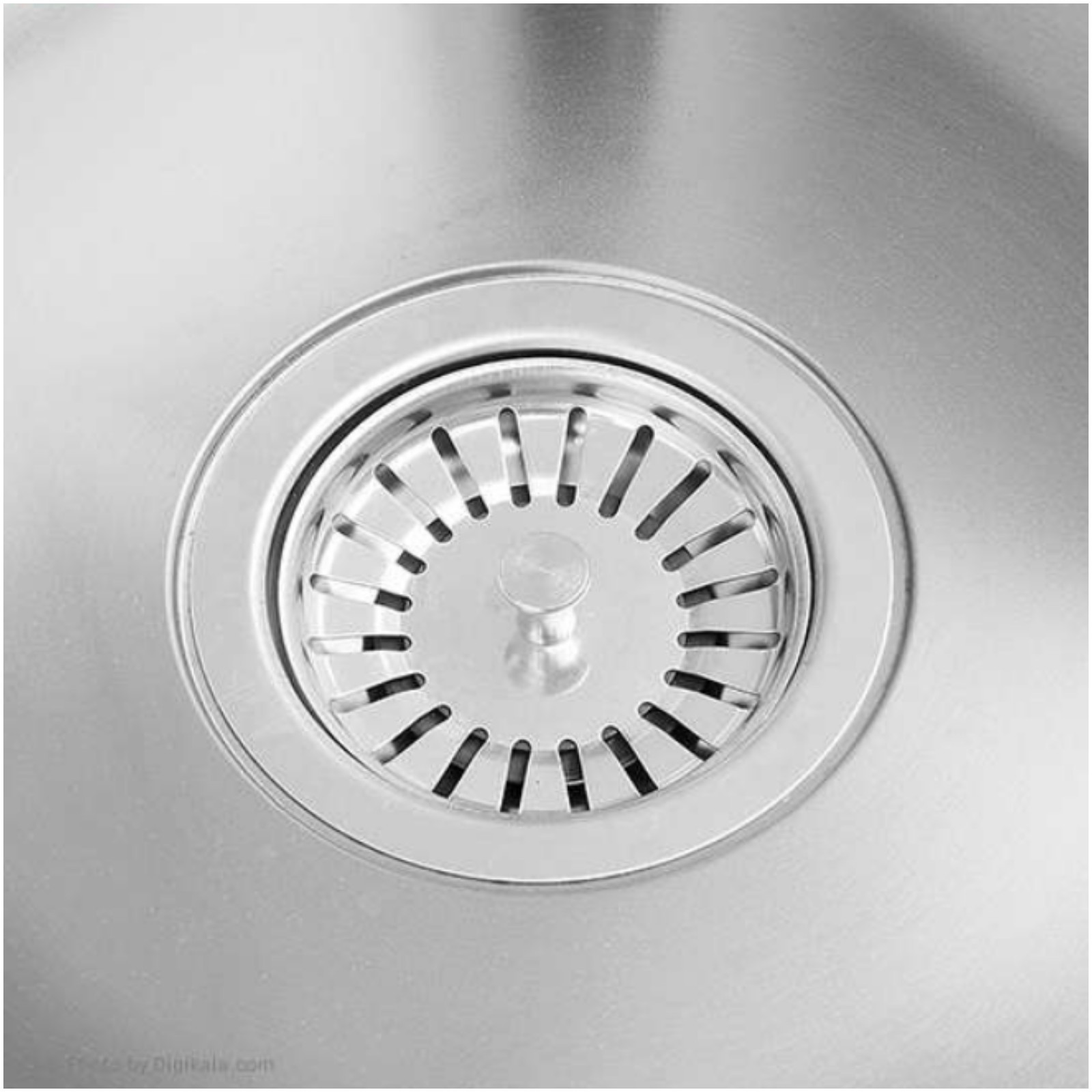 سینک ظرفشویی استیل نگین الماس مدل 46روکار