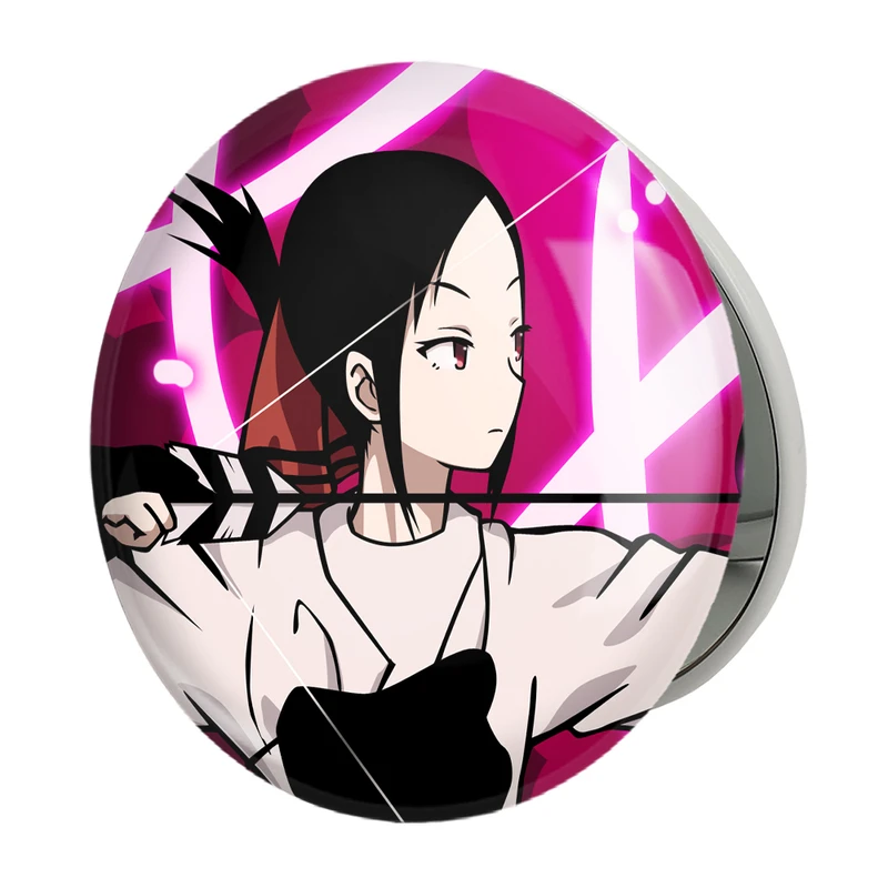 آینه جیبی خندالو طرح کاگویا ساما انیمه کاگویا ساما مدل تاشو کد 16048 