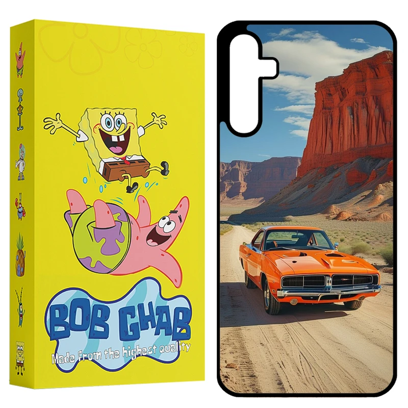 کاور باب قاب طرح ماشین مدل BCPA35 مناسب برای گوشی موبایل سامسونگ Galaxy A35 5G