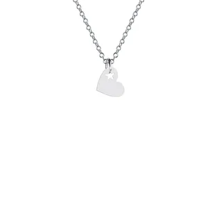 گردنبند نقره زنانه هایکا مدل قلب و ستاره کد n.ha2-23