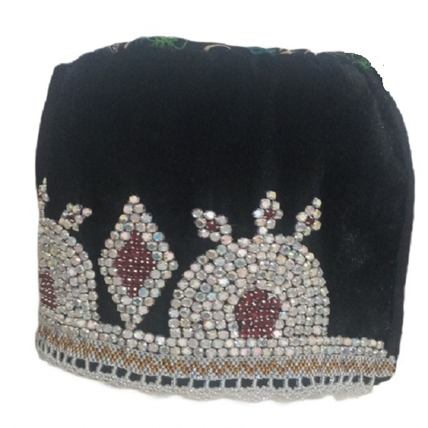 کلاه دست دوز زنانه مدل لچک محلی