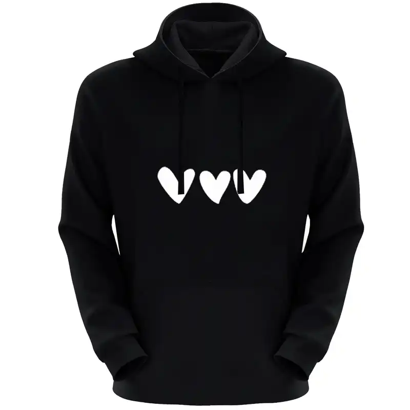 هودی زنانه مدل X102 رنگ مشکی