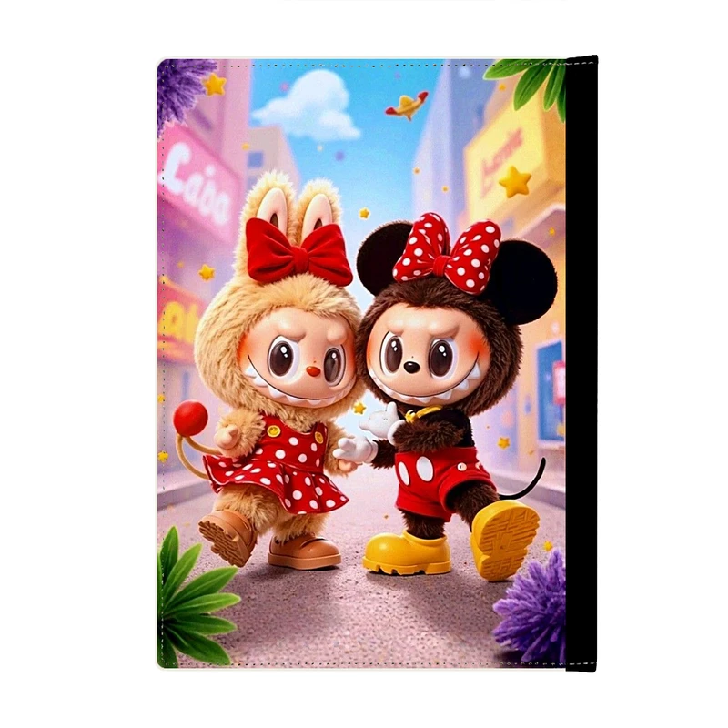 کلاسور پاد آفرین مدل کیوت فانتزی بامزه طرح عروسک لبوبو کد C084 