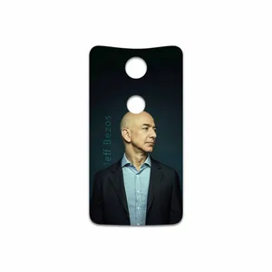 MAHOOT Jeff Bezos Cover Sticker for Google Nexus 6