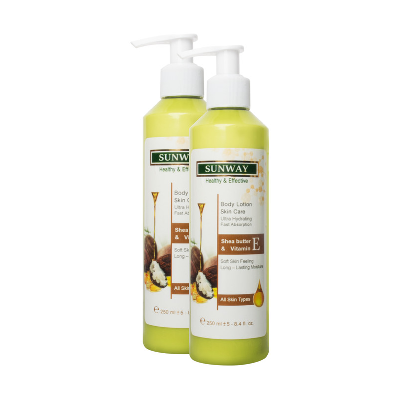 لوسیون بدن سان وی مدل Shea Butter  حجم 250 میلی لیتر