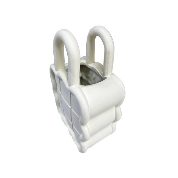 گلدان سنگی طرح کیف کد G70 مجموعه 3 عددی