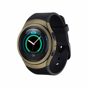 برچسب ماهوت طرح Matte-Gold مناسب برای ساعت هوشمند سامسونگ Galaxy Gear S2
